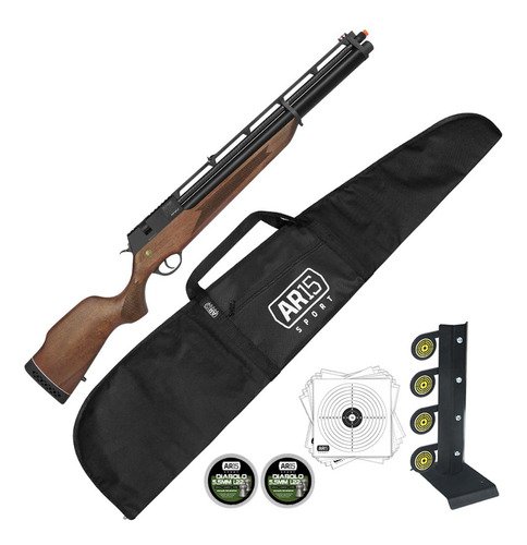 Espingarda 5.5 Rossi R8 1150fps + Alvo Full Metal Pendulo