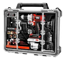 Comprar Kit Atornillador Taladro 20v Matrix 6acc Black & Decker