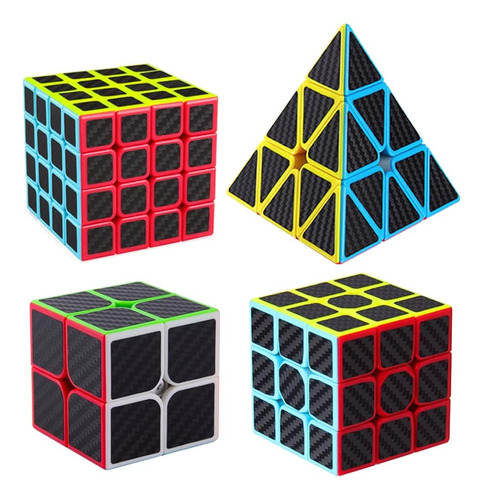 Roxenda Speed Cube Set, Speed Cube Bundle De 2x2 3x3 4x4 Y P