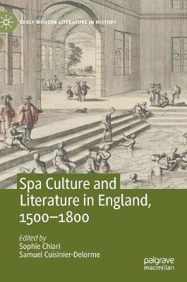 Libro Spa Culture And Literature In England, 1500-1800 - ...