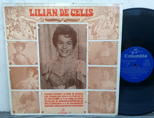 Lilian De Celis -  Lp Vinilo Español Año 1969 - Cuple