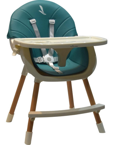 Imagen 10 de 10 de Silla De Comer Bebé Alabama Premium Baby Patas Madera