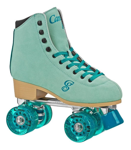 Patines Roller Derby Candi Carlin Green-blue