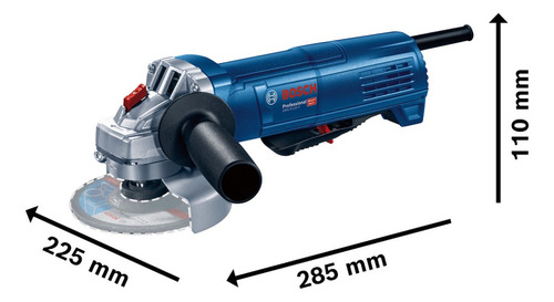 Esmerilhadeira Angular 5pol 900w 11000 Rpm Gws9125p Bosch