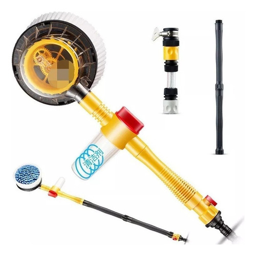 Kit De Limpieza De Coches, Cepillo Giratorio Para Lavado De