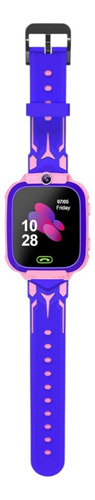 Smart Watch Infantil Rosa Con Azul Rosa Chicle Milanese Rosa Chicle Azul