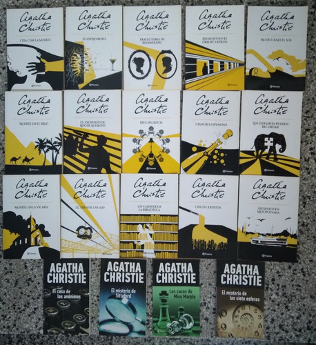 Agatha Christie 5 Novelas Impecable Planeta 2018 Unica Dueña