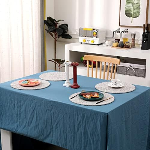 Kosmeey Juego De 6 Manteles Individuales Tejidos, Manteles I