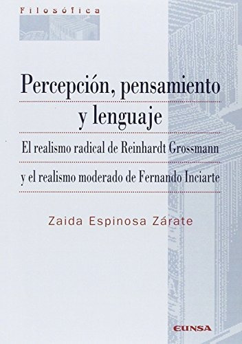 Libro Percepcion Pensamiento Y Lenguaje  De Espinosa Zarate
