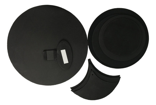 Mox Silenciador Mute Pads, 5 Silenciadores, Tambores Y