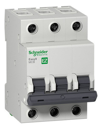 Disjuntor Schneider Easy9 Tripolar 40 A 10 Ka 230-400 V C Riel
