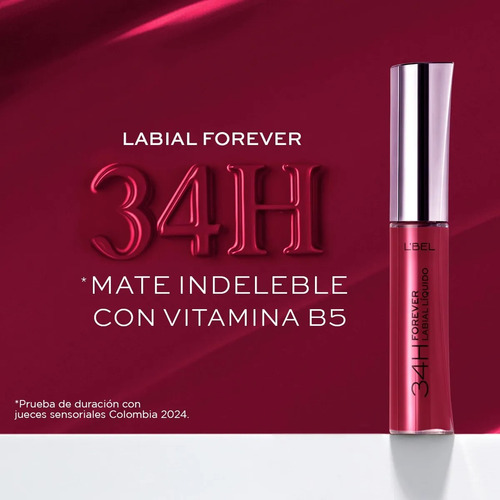 L'bel - Labial Líquido Mate Forever Rouge Forever