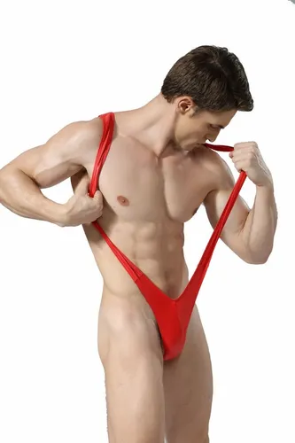 Tanga Borat Enterizo Muscutanga Mankini Trikini Jockstrap