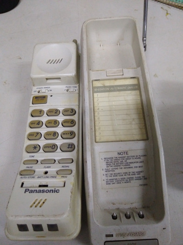 Imagen 3 de 4 de Teléfono Inalámbrico Contestador Aut Panasonic Vintage Leer*