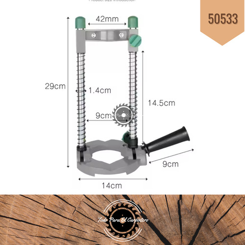 Soporte Taladro Transportable De Columna Movil Ø 42 Mm 50533