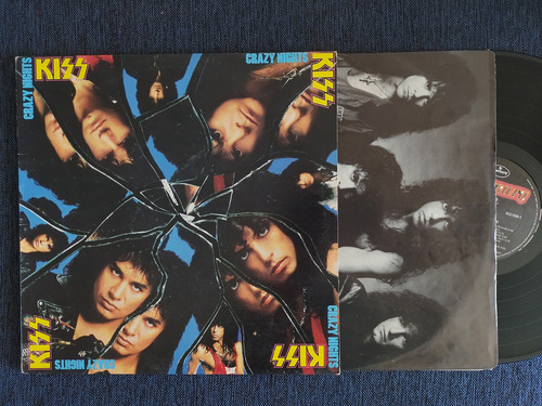 Vinilo Kiss / Crazy Nights/edic. Canada Orig De Epoca Estándar (Usado)