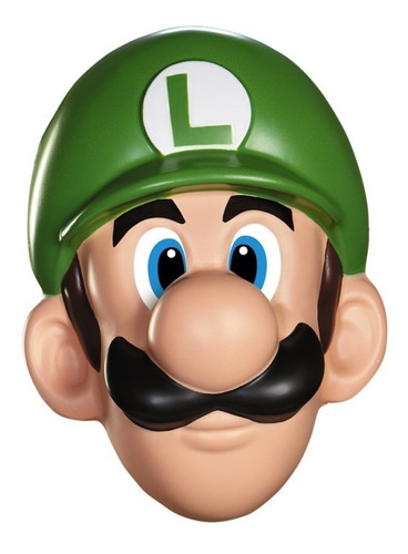 Máscara De Luigi Nintendo