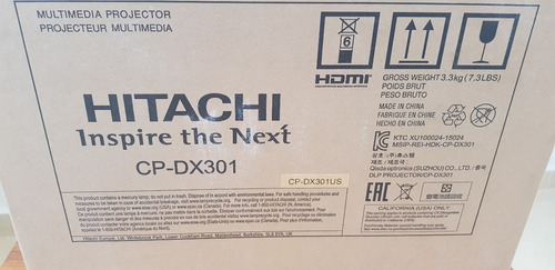 Imagen 2 de 4 de Oferta Proyector Hitachi Cp-dx301