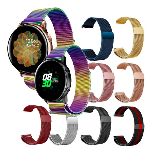 Correa Extensible Milanese Para Samsung Galaxy Active Watch