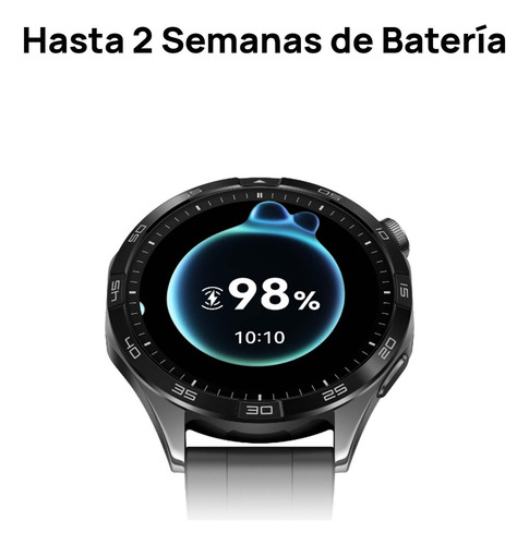 Smartwatch Huawei Watch Gt4 46mm Negro Mate Negro Negro Negro