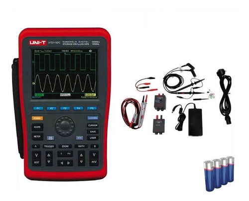 Uni-t Osciloscopio Digital Portatil Utd1102c 100mhz