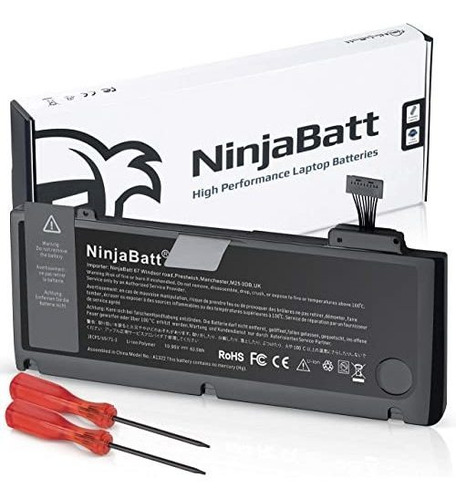 Ninjabatt A1322 A1278 Batería Para Apple Macbook Pro Jac4a