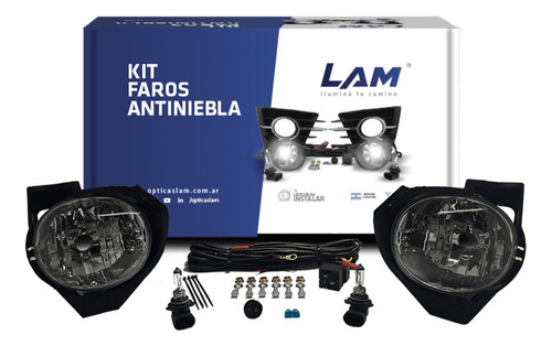 Kit Faro Auxiliar Antiniebla Toyota Hilux 2008 Al 2011