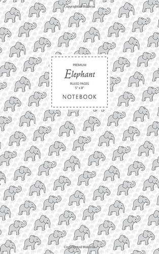 Cuaderno Elefante  Páginas Rayadas  5x8  Premium Blanc...