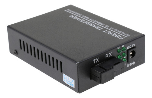 Transceptor De Fibra Convertidor Ethernet De 100 Mbps