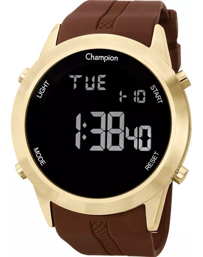 Relógio Champion Masculino Digital Silicone Ch40259h