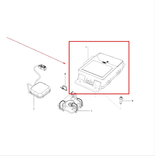 Modulo Rastreador/bloqueador Ford Novo Cargo 11/19 - Org