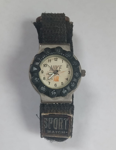 Reloj Pulsera Antiguo Nike Air Negro (Usado)