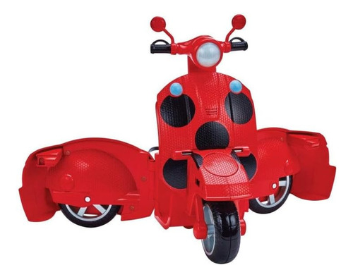 Muñeca Ladybug Scooter Acción Miraculous Transformación