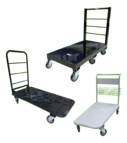 Carros De Carga Con Plataforma 500kg A 1300kg