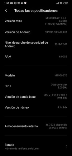 Xiomi Redmi Note 8 Pro 128.00gb