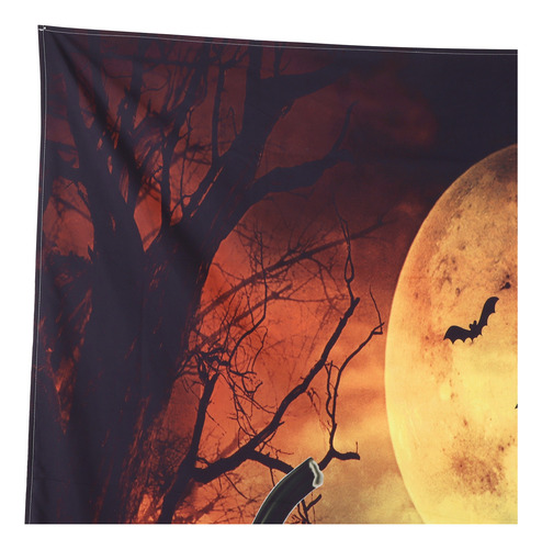 Alfombra Colgante De Pared Con Fondo De Tapiz De Halloween