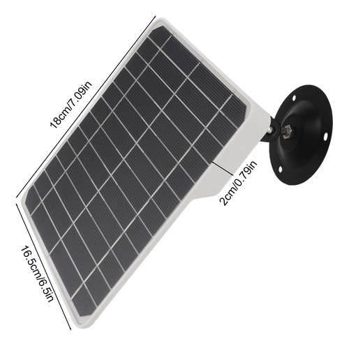 Panel Solar De Silicio Monocristalino De 10 W Usb