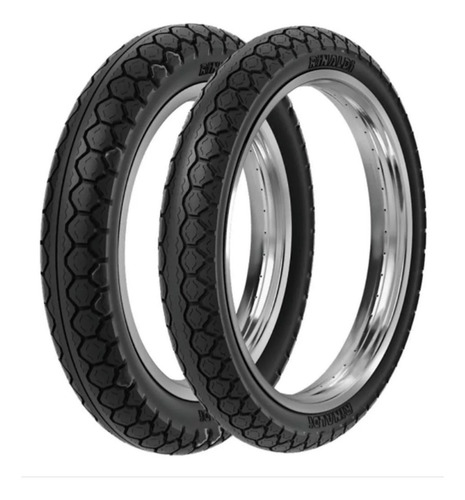 Pneu Moto Rinaldi 80/100-14 + 2.50-17 Pd29