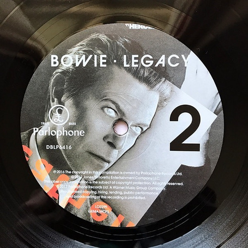 Vinilo David Bowie Legacy 2 Lp Nuevo Sellado Envío Gratis