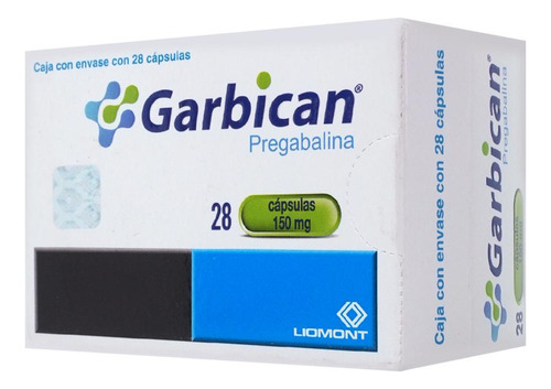 Garbican Cápsula 150 Mg, 28 Cápsulas
