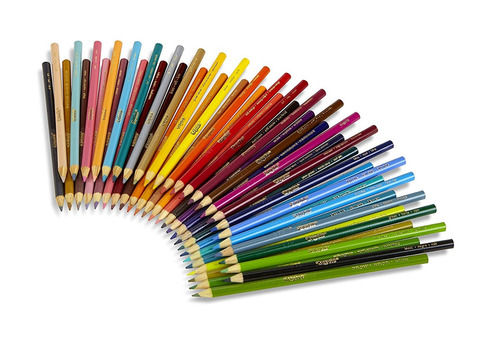 Lápices De Colores Crayola, 50 Count, Adulto Colorear