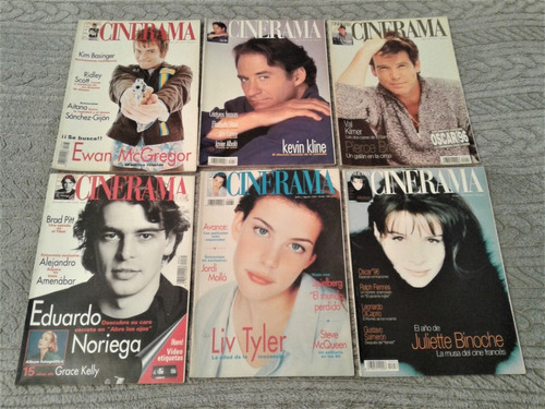 Revistas Cinerama Cine España Lote X 6 - 1997 - Impecables