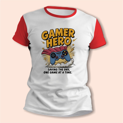 Remeras Gamer Estampados Originales Talles Adultos - 7508