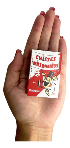 Chistes Millonarios, Minilibros Souvenir Libro Miniatura X10