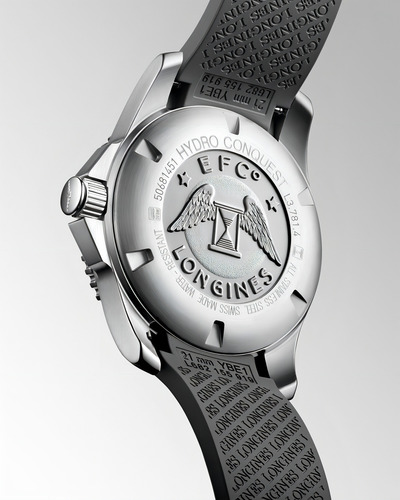 Relogio Longines L37814569 Hydroconquest Preto Automatico