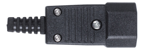 2 Enchufes Negros Iec-320 C14 Macho, Conector De Entrada De