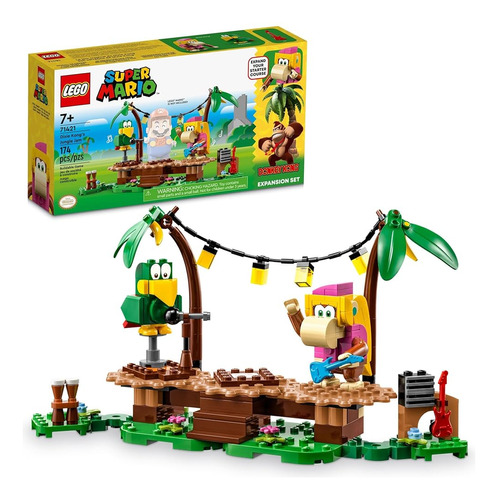 Lego Super Mario Dixie Kongs Jungle Jam Set De Expansión 714
