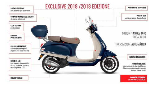 Zanella Exclusive 150 Edizione 18cta$15459 Mroma (styler Mod