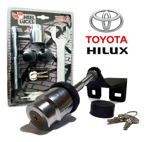 Antirrobo De Auxilio Wheel Locks -toyota Hilux Modelo  Nuevo