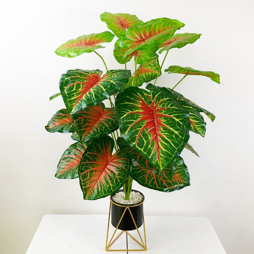 Ramo Planta Tropical Artificial Para Decorar